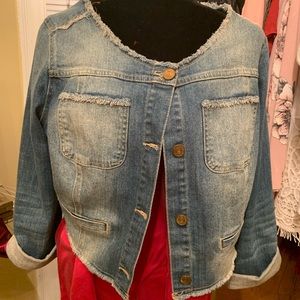 Vera Wang Jean jacket